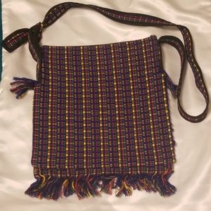 Hand woven bag from Belize